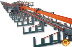 Линия для мерной резки пилой арматуры TJK GJW 1240