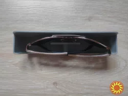 Настенный держатель для хранения очков (органайзер серый)