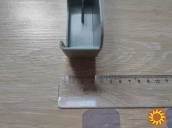 Настенный держатель для хранения очков (органайзер серый)