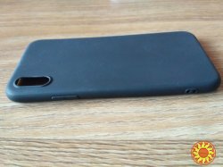 Чехол Бампер на iphone Х чёрный