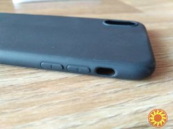 Чехол Бампер на iphone Х чёрный