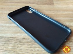 Чехол Бампер на iphone Х чёрный