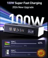 Power Bank із швидкою зарядкою MOVESPEED Z70Pro 70000mAh PD 100W для ноутбуків