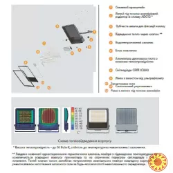 Прожектор з вузьким кутом променю 10° Manta AFL06