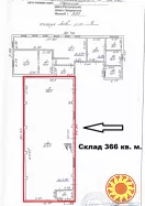 О Р Е Н Д А : Склад з рампою 373 кв. м. Перечин Закарпаття