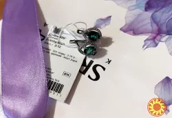 Сережки срібні нові