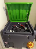 Мобільний бак Metcor 430л з насосом DT-430 для дизельного палива