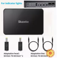 Skazeke Mini UPS DR2p 18000 мА·год з регульованою напругою 5V 9V 12V 15V 24V, адаптер живлення 12V в подарунок
