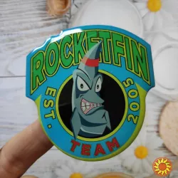 Об'ємна наклейка, шильда, смоляна етикетка.