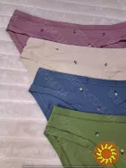 Кольорові жіночі трусики-сліп ТМ "Obrana" (арт. 200-30/3)