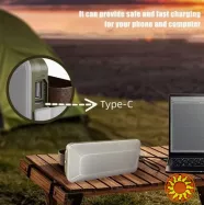 Кемпінговий світильник, акумуляторний, багатофункціональний, з функцією power bank, 10000 мАг, до 10 годин роботи