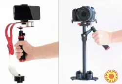 Ручний стабілізатор для фото відео екшн камер смартфону