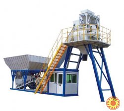 Мобильный бетонный завод, контейнерного типа, Polygonmach Compakt 30 м3/час. Турция