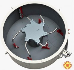 Мобильный бетонный завод, контейнерного типа, Polygonmach Compakt 30 м3/час. Турция