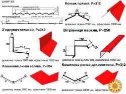 Остатки! Металлочерепица Прушински Шафир ПурМат RAL8017 Арселор Миттал по закупочной цене! Pruszynski SZAFIR PURMAT.