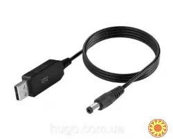 Кабель для роутера 5V-12V DC 5,5x2,1mm / Кабель для WIFI роутера з перетворювачем напруги.