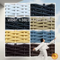 ✨Купити РОТАНГ ПРЕМІУМ-КЛАСУ для Плетіння Кашпо та Декору – Форма Півмісяць 6мм (ТОП Пропозиція!) Київ та в Україні