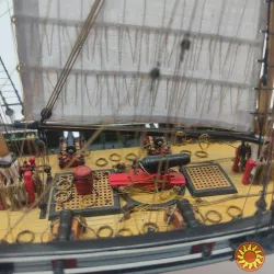 Продам модель шхуны "Halcon" 1840года, масштаб 1:100.