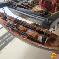 Продам модель шхуны "Halcon" 1840года, масштаб 1:100.