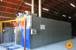 Туннельные сушилки для сушки овощей и фруктов