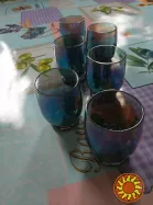 6 маленьких чарок 100 грн.