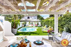 Вилла Миа с бассейном на Сардинии