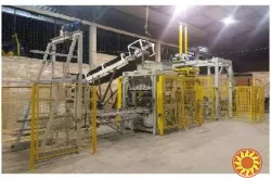 Б/У Автоматична вібропресувальна лінія Poyatos Prima L з БСУ (Іспанія). Не була у роботі, нова.