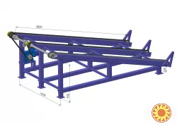 Транспортер ланцюговий, похилий