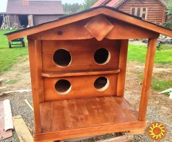 Будка для котов, утепленная.