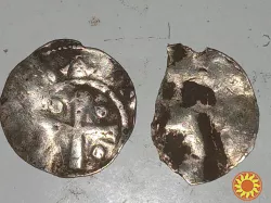 Монети Оттона III, X-XI століття.