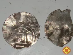 Монети Оттона III, X-XI століття.