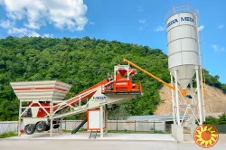 Мобильный Бетонный Завод – 100 М³/Ч – Готов К Поставке