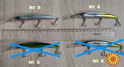 Воблер три крючка 16.9 см Копии minnow lure bait