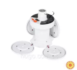 Універсальний кемпінговий ліхтар-лампа BL-2029, 14х12см / Акумуляторний ліхтар на сонячній батареї.