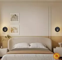 Набір настінних світильників з магнітним кріпленням, сенсорним керуванням та акумулятором 2000мА/год