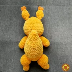 вязана іграшка білка білочка дитяча плюшева на подарунок