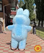 Надувной костюм Лабуба с вентилятором для продвижения бизнеса