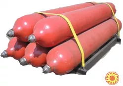 Метанові акумулятори, балони великого об'єму