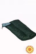 Укороченный пуховый спальный мешок. Горный туризм, альпинизм.