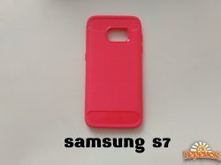 Чехол Бампер Samsung S7 Красный