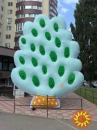 Декорации улиц надувные для оформления сцены, рекламы