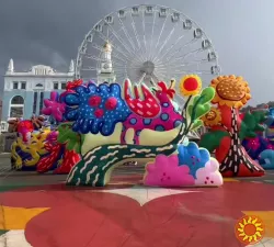 Декорации улиц надувные для оформления сцены, рекламы