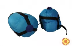 Облегчённый пуховый спальный мешок одеяло с капбшоном на рост до 192 см.