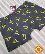 Чоловічі бавовняні боксери з принтом бананів ТМ "BONO" (арт. МШ 950311)