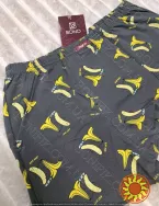 Чоловічі бавовняні боксери з принтом бананів ТМ "BONO" (арт. МШ 950311)
