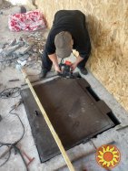 Люк напольный открывающийся. "Броневик" Днепр.