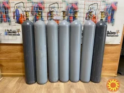 Балон для полуавтомата 10л з обладнанням