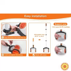 Складальник волоських горіхів та шишок з нержавіючої сталі