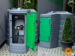 Двохстінні резервуари Metria 2500л, 5000л, 9000л для дизпалива