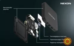 СМАРТ ТВ приставка NEXON X3 TV 2/16GB + Передплата NEXON та SWEET.TV на 12 місяців.